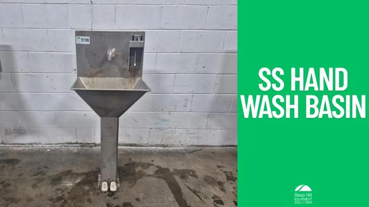 Roser SS Industrial Hand Wash Basin