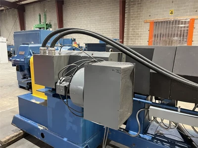 4.5" John Brown/Egan Ram Stuffer Extruder, 32:1 L/D, 250 Hp AC Motor