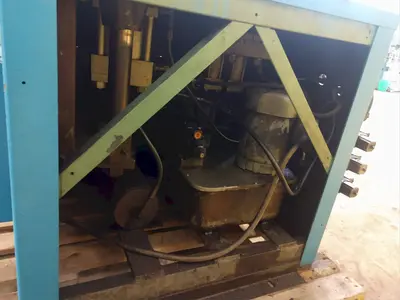 12" TUREK & HELLER HYDRAULIC SHEAR & CLAMP MACHINE: STOCK #10633