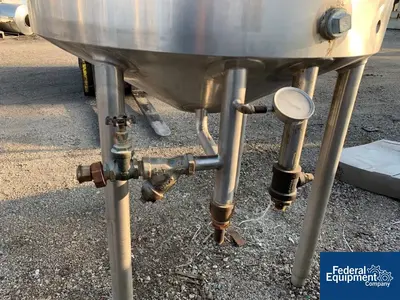 USED Walker 150 Gal Walker Jacketed Tank, S/S
