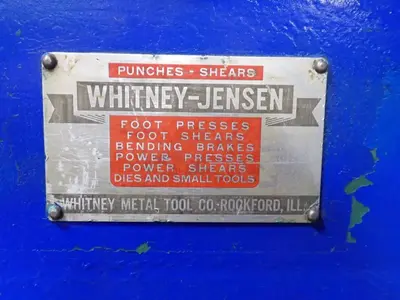 Whitney-jensen 14" X 12" Punch