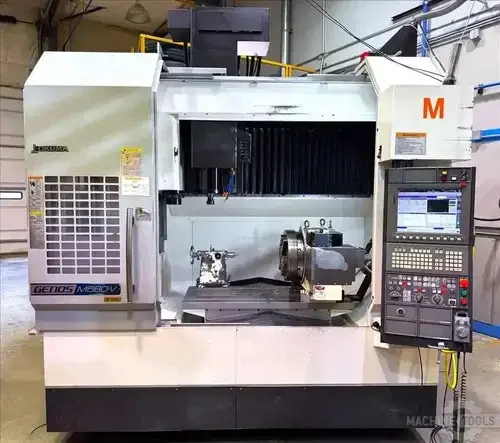 Used 2017 OKUMA GENOS M560-V Vertical Machining Centers Illinois US | Perfection Global, LLC. #1371157