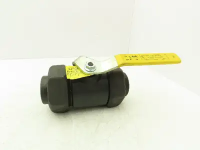 Apollo 73-307-01 Ball Valve Double Union 1-1/2" FNPT Threaded x Socket Weld End
