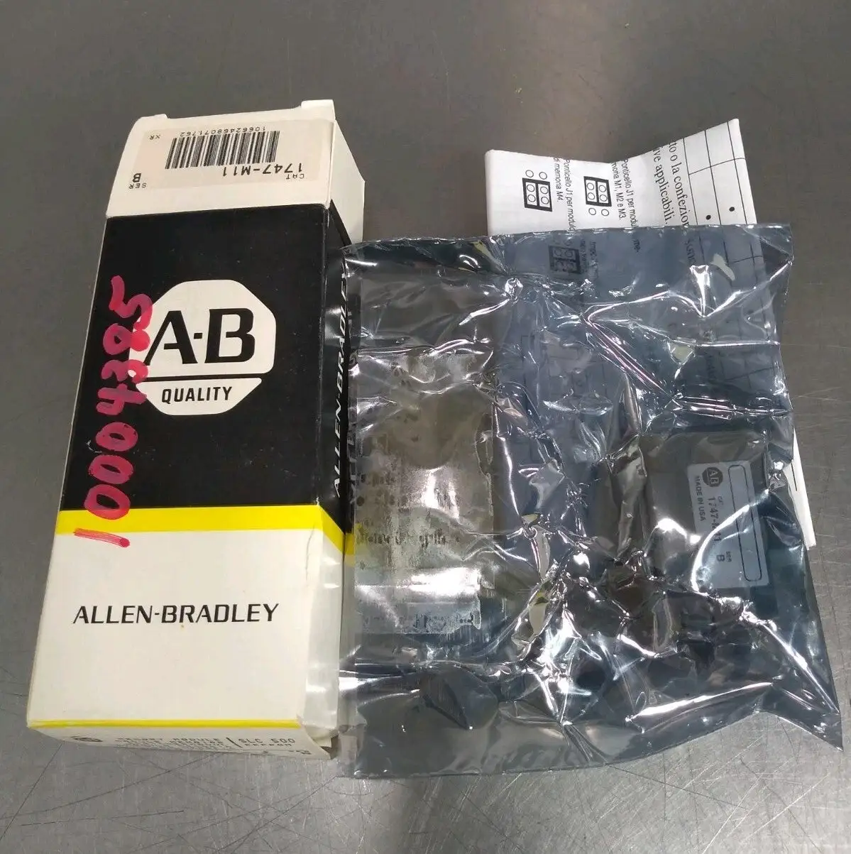 Allen Bradley 1747-M11/B Memory Module Loc4D47