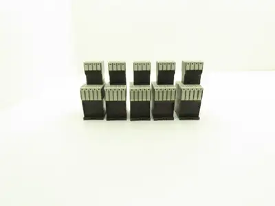 Siemens DIL MC15-01 Contactor 10Hp 600v 3Ph Accessory Block 400v 4A Lot of 5