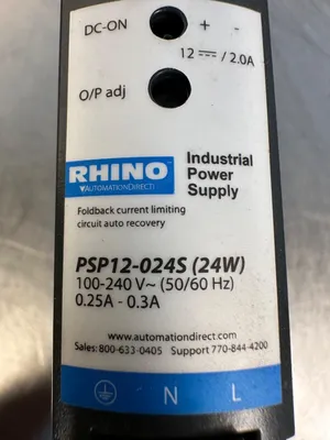 Rhino PSP12-024S 24W Power Supply / PSP12024S Loc (4B-32)