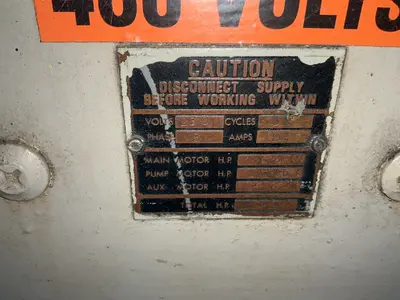 USED CLAUSING COLCHESTER 15”