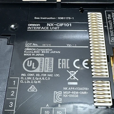 USED Omron NX-CIF101