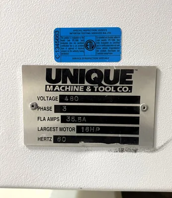 Unique 318 Stile Machine