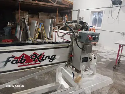 Used 2017 RYE CORP FAB KING CNC Routers Michigan US | All Used Stone Equipment #1568701