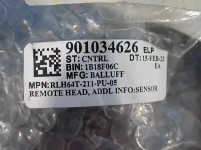 Used BALLUFF RLH64E211 Proximity Sensors Ohio US | HGR 24 #803534