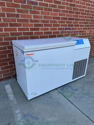 USED THERMO SCIENTIFIC ULT10140-9-D19 CRYOGENIC CHEST FREEZER, 10.3 CU FT, -140°C