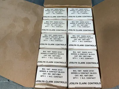 Used JOSLYN CLARK CONTROLS 100TCB01 Contact Blocks Ohio US | HGR 24 #1488445