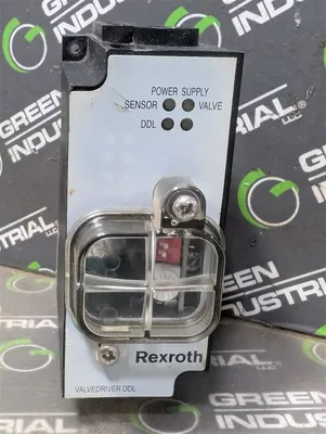 Rexroth 3375000150 DDL Pneumatic Valve Driver Used