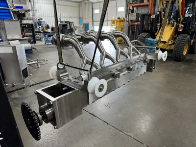 R and D CNC Machining 11-Lane Jam Depositor