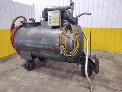 PORTABLE OIL PUMP CART W/ TANK: YOBRO #25282