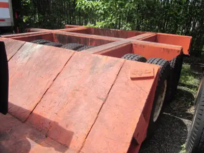 New | in-Stock FONTAINE 150 TON LOWBOY TRAILER Lowboy Trailers Florida US | USA Transequipment #1542556