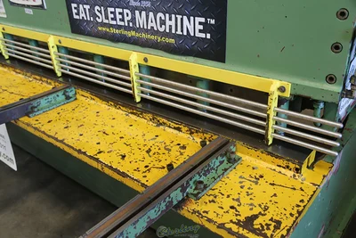 Used DI-ACRO 10FTX1/8IN Power Squaring Shears (Gauge) California US | Sterling Machinery Exchange #1467182