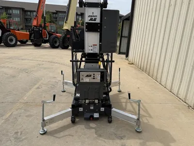 New | in-Stock 2026 JLG 25AM DC PUSH AROUND VERTICAL MAST LIFT Scissor Lifters Alberta CA | Adcock Equipment #1417620