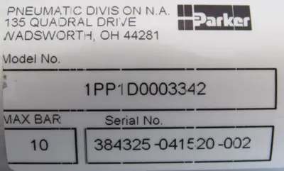 NEW PARKER HBT25-3.125/6.25B4TE1-B61 H-BODY SLIDE 1PP1D0003342