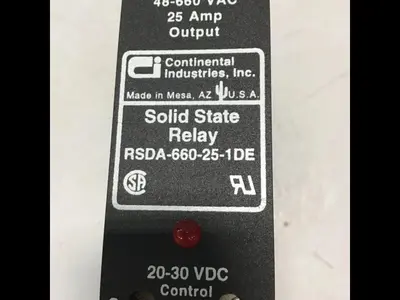 USED CONTINENTAL INDUSTRIES RSDA-660-25-1DE