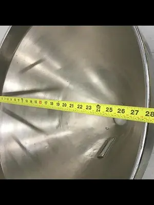 USED METAL FABRICATOR HOPPER