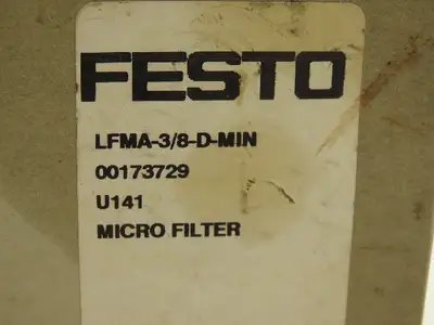 Festo LFMA-3/8-D-MIN Pneumatic Air Treatment Filter 0-175PSI LFMA-D-MINI-A