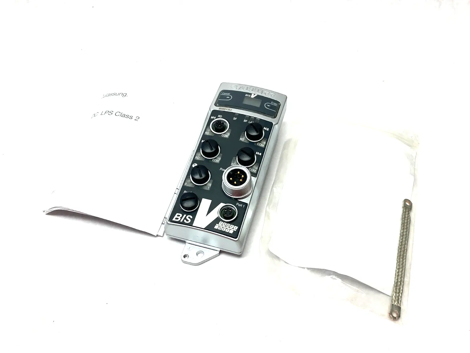 USED BALLUFF PROFINET I/O MULTI-FREQUENCY PROCESSOR