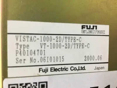 USED FUJI ELECTRIC VISTAC-1000-2D/TYPE-C