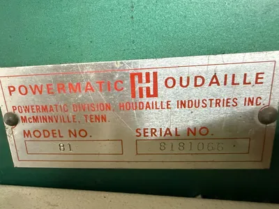 POWERMATIC MODEL 81 SAWS (Woodworking) | Turner's Machinery (3)