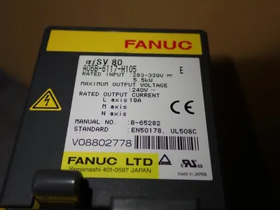 NEW FANUC A06B6117H105