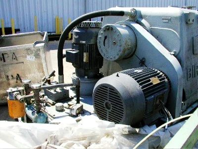 Bird/Escher-Wyss ML-500 2-stage pusher centrifuge, SS.