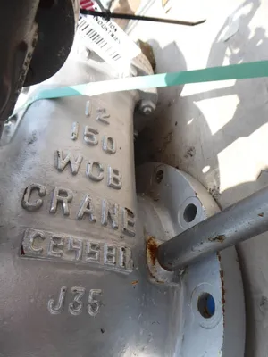 12" Crane C24581-J35 Class 150 Handwheel Actuated Gate Valve Surplus