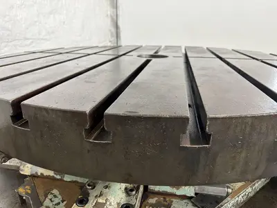 60" LUCAS AIR LIFT ROTARY POSITIONING TABLE. STOCK #0314122