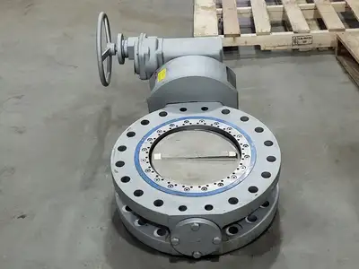 14" Class 300 Butterfly Valve B16.5, Gear Operated