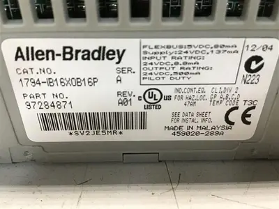 USED ALLEN BRADLEY 1794-IB16XOB16P