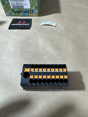 NEW Phoenix Contact PTFIX 6/18x25-NS35 BK