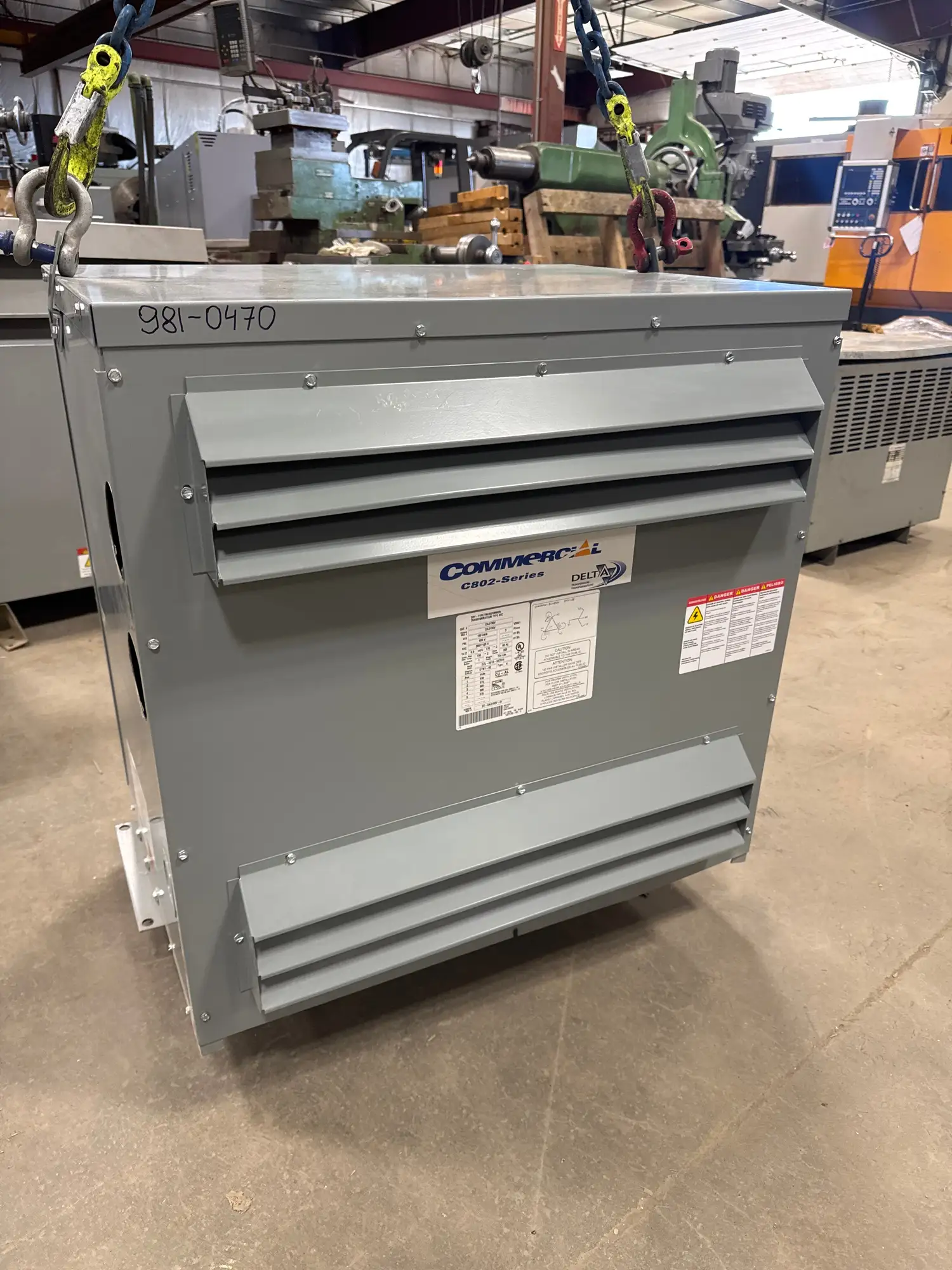 150 KVA  600V  to 208Y/120V Isolation Transformer