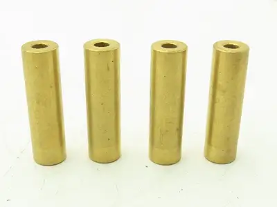Champion 250027-487 Pneumatic Chipper Throttle Valve Stem Bushing Brass Lot of 4