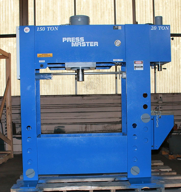 New | in-Stock Pressmaster HFBP-150/20 MWH Hydraulic Presses New Jersey US | Machinery Values #302577
