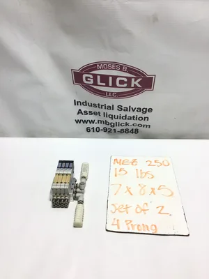 Koganei F10M4AJ – F10T1-CPL3 Solenoid Valve Bank 0.2-0.7MPa (Set of 2)