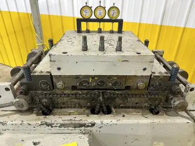 10" x .130" DURANT JACO MODEL #VS-MD-10 POWERED COIL STRAIGHTENER: STOCK #23069