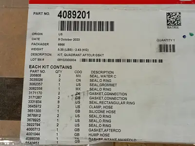New | in-Stock 2023 KOMATSU 4089201 Parts British Columbia CA | Lenmark #1440126