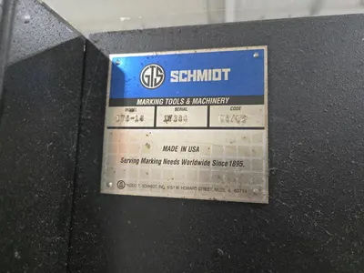 2012 Schmidt 175-16 Roll Press