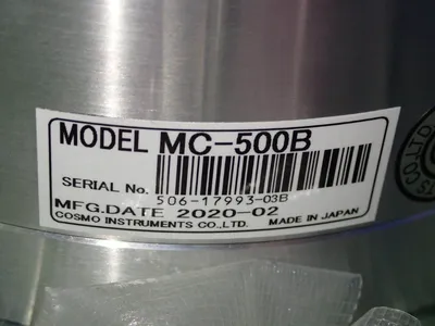 New | in-Stock COSMO MC500B Vacuum Chambers Ohio US | HGR 24 #728780