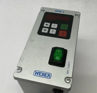 USED REO, WEBER REOVIB MFS168 SOR 3 FREQUENCY CONVERTER IP54