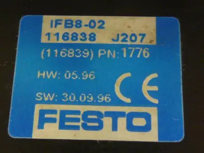 USED FESTO IFB8-02