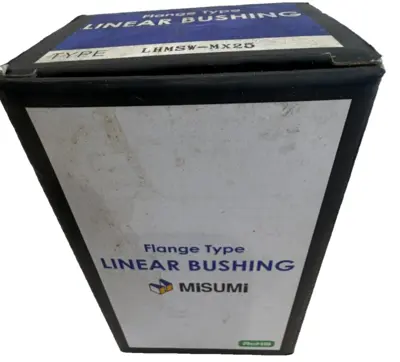 NEW MISUMI LHMSW-MX25 LINEAR BEARING LUBRICATION SQUARE FLANGE 25MM