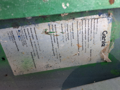 USED 2016 Genie GS-3232