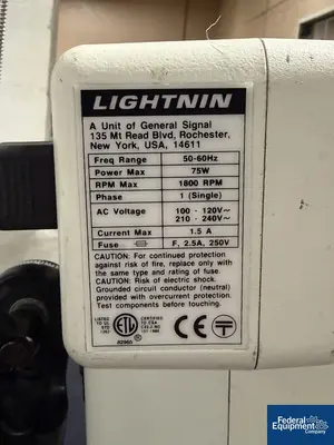 Used Lightnin _UNKNOWN_ Agitators, Blenders, Mixers Ohio US | Federal Equipment Company #1337939
